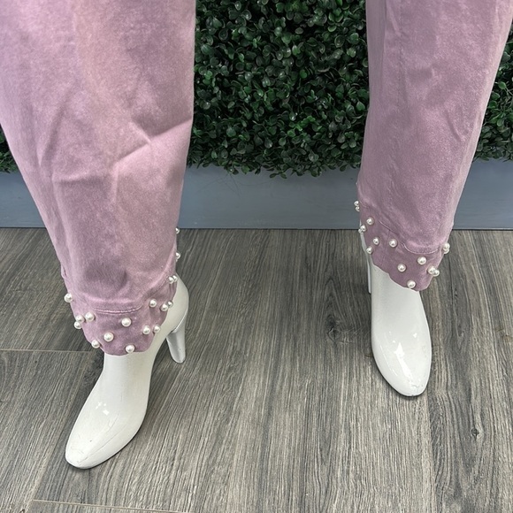 Lane Bryant Pink Pant. NEW - Picture 2 of 5